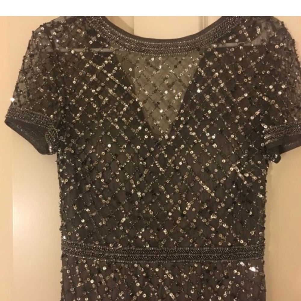 Adrianna Papell gown. Worn once. - Picture 6 of 7